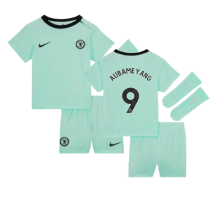 2023-2024 Chelsea Third Baby Kit (AUBAMEYANG 9)
