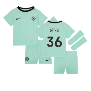 2023-2024 Chelsea Third Baby Kit (Deivid 36)