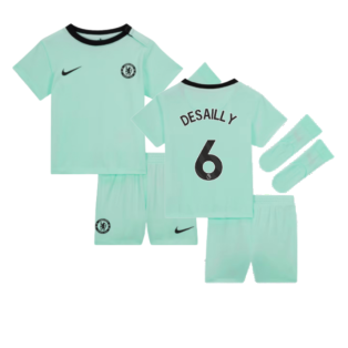 2023-2024 Chelsea Third Baby Kit (DESAILLY 6)