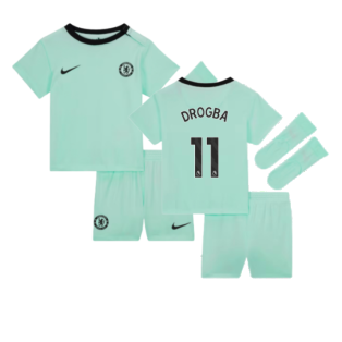 2023-2024 Chelsea Third Baby Kit (DROGBA 11)