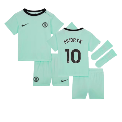 2023-2024 Chelsea Third Baby Kit (MUDRYK 10)