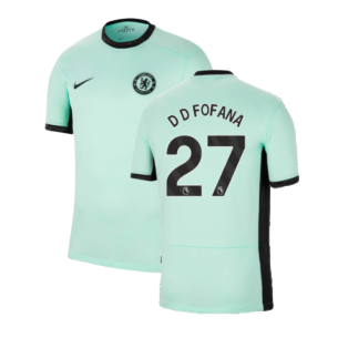 2023-2024 Chelsea Third Shirt (D D FOFANA 27)