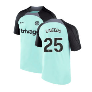 2023-2024 Chelsea Training Shirt (Mint Foam) (Caicedo 25)
