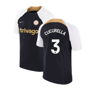 2023-2024 Chelsea Training Shirt (Pitch Blue) (Cucurella 3)