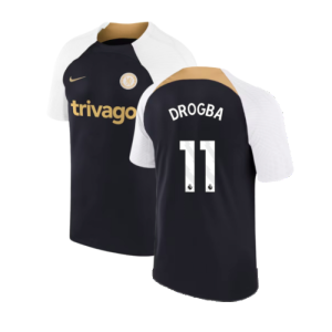2023-2024 Chelsea Training Shirt (Pitch Blue) (DROGBA 11)
