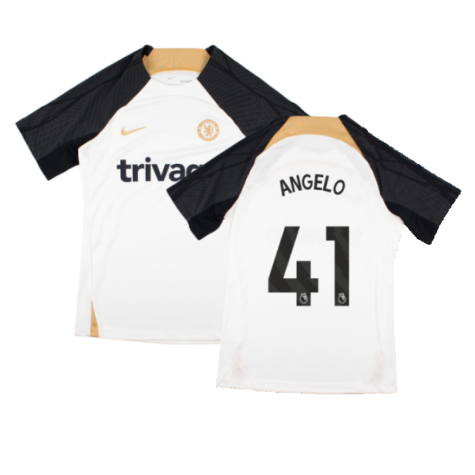 2023-2024 Chelsea Training Shirt (White) - Kids (Angelo 41)