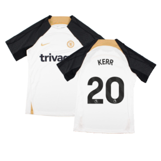 2023-2024 Chelsea Training Shirt (White) - Kids (Kerr 20)