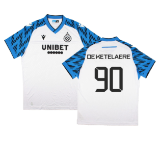 2023-2024 Club Brugge Authentic Away Shirt (DE KETELAERE 90)