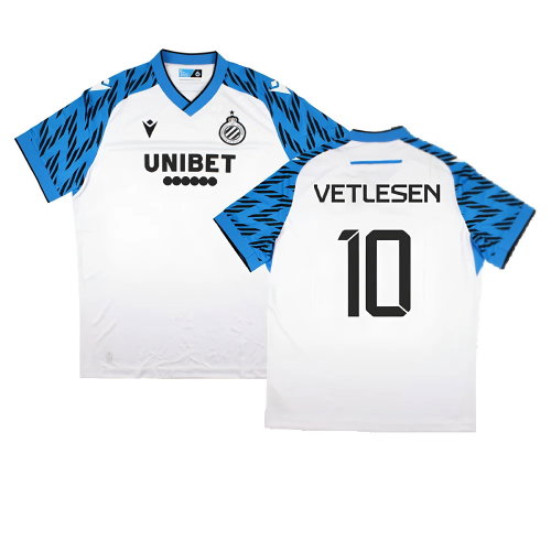 2023-2024 Club Brugge Authentic Away Shirt (VETLESEN 10)