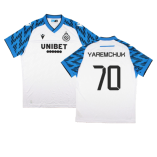 2023-2024 Club Brugge Authentic Away Shirt (YAREMCHUK 70)