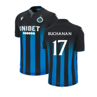 2023-2024 Club Bruuge Authentic Home Shirt (BUCHANAN 17)