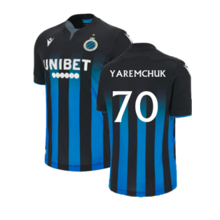 2023-2024 Club Bruuge Authentic Home Shirt (YAREMCHUK 70)