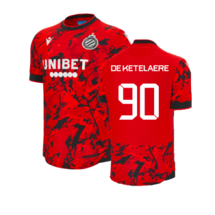 2023-2024 Club Bruuge Authentic Third Shirt (DE KETELAERE 90)