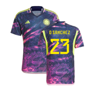 2023-2024 Colombia Away Shirt (D SANCHEZ 23)
