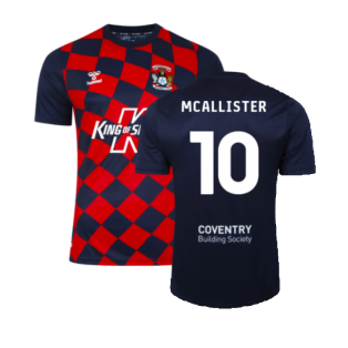 2023-2024 Coventry City Away Shirt (McAllister 10)