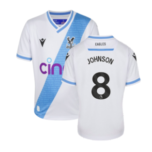2023-2024 Crystal Palace Away Shirt (Kids) (JOHNSON 8)