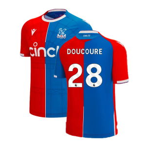 2023-2024 Crystal Palace Home Shirt (DOUCOURE 28)