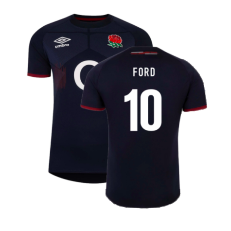 2023-2024 England Alternate Rugby Shirt (Kids) (Ford 10)