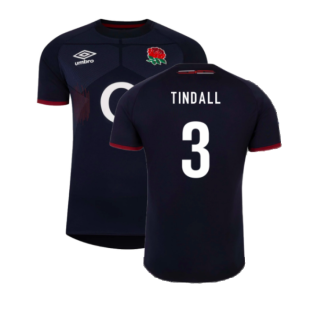 2023-2024 England Alternate Rugby Shirt (Kids) (Tindall 3)