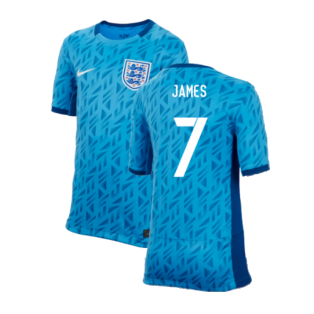 2023-2024 England Away Shirt (Kids) (JAMES 7)
