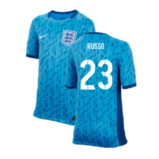2023-2024 England Away Shirt (Kids) (RUSSO 23)
