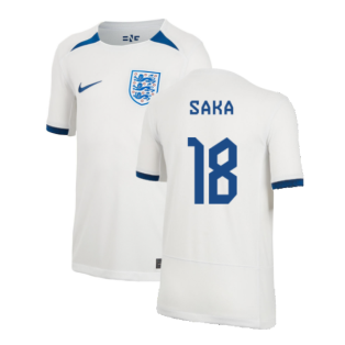2023-2024 England Home Shirt (Kids) (SAKA 18)
