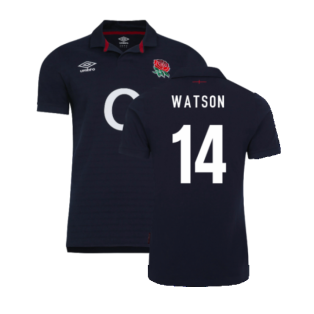 2023-2024 England Rugby Alternate Classic Jersey - Kids (Watson 14)