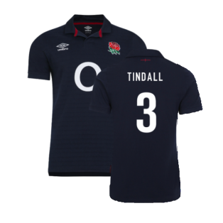 2023-2024 England Rugby Alternate Classic Jersey (Tindall 3)