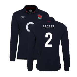 2023-2024 England Rugby Alternate LS Classic Jersey (Kids) (George 2)