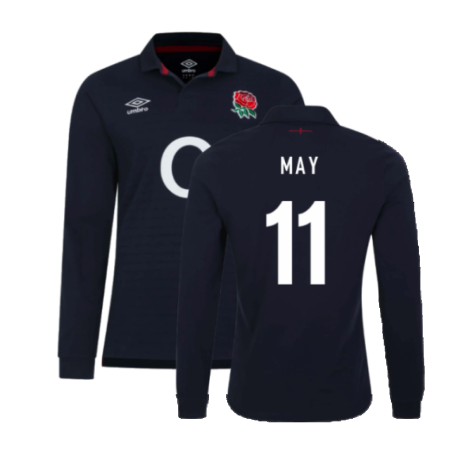 2023-2024 England Rugby Alternate LS Classic Jersey (May 11)