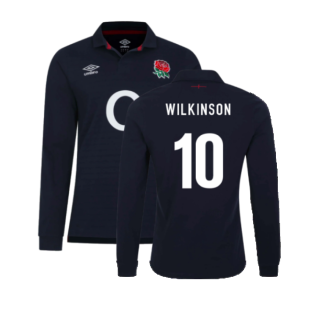 2023-2024 England Rugby Alternate LS Classic Jersey (Wilkinson 10)