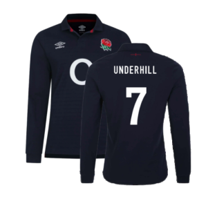 2023-2024 England Rugby Alternate LS Classic Shirt (Underhill 7)