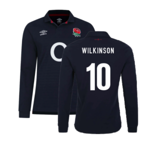 2023-2024 England Rugby Alternate LS Classic Shirt (Wilkinson 10)