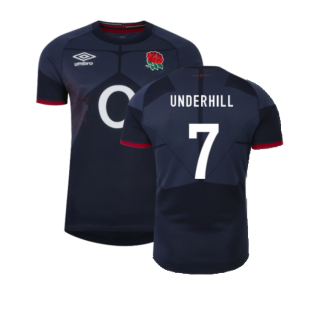 2023-2024 England Rugby Alternate Pro Jersey (Underhill 7)