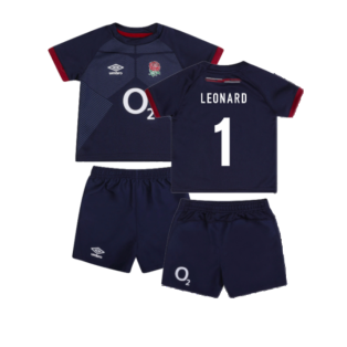 2023-2024 England Rugby Alternate Replica Baby Kit (Leonard 1)