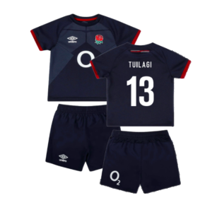 2023-2024 England Rugby Alternate Replica Infant Kit (Tuilagi 13)