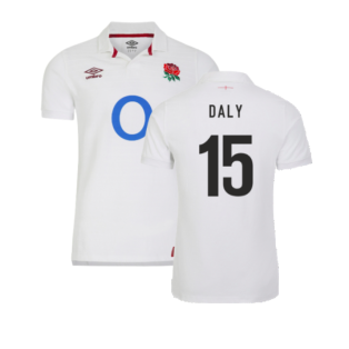 2023-2024 England Rugby Home Classic Jersey (Daly 15)