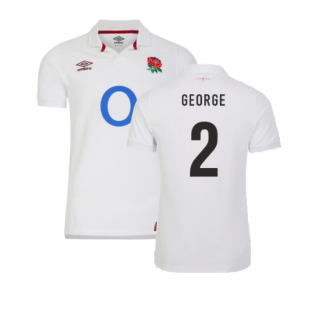 2023-2024 England Rugby Home Classic Jersey (George 2)