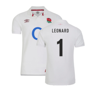 2023-2024 England Rugby Home Classic Shirt (Kids) (Leonard 1)