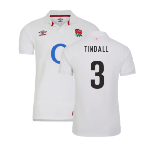 2023-2024 England Rugby Home Classic Shirt (Kids) (Tindall 3)