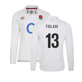 2023-2024 England Rugby Home LS Classic Jersey (Tuilagi 13)