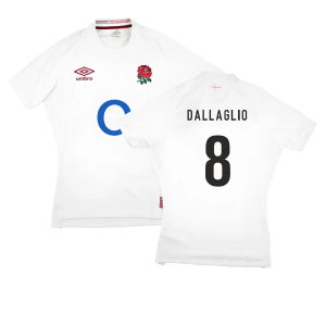 2023-2024 England Rugby Home Pro Jersey (Dallaglio 8)