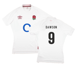 2023-2024 England Rugby Home Pro Jersey (Dawson 9)
