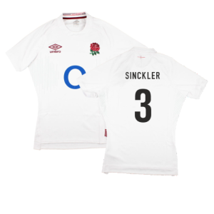 2023-2024 England Rugby Home Pro Jersey (Sinckler 3)