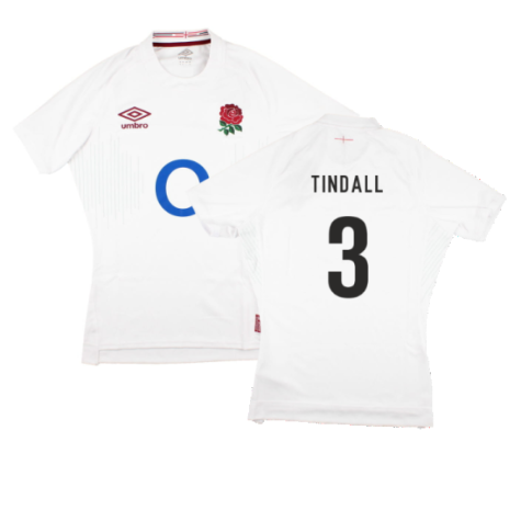 2023-2024 England Rugby Home Pro Jersey (Tindall 3)