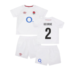2023-2024 England Rugby Home Replica Infant Kit (George 2)