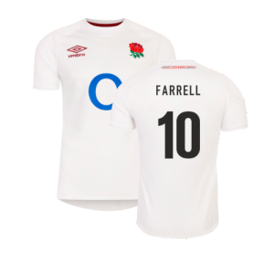 2023-2024 England Rugby Home Shirt (Farrell 10)
