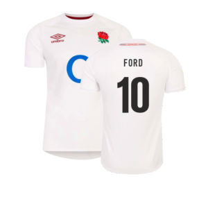 2023-2024 England Rugby Home Shirt (Kids) (Ford 10)