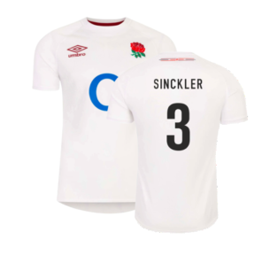 2023-2024 England Rugby Home Shirt (Kids) (Sinckler 3)