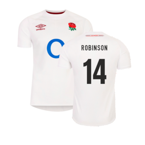2023-2024 England Rugby Home Shirt (Robinson 14)